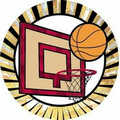 Sunburst Hologram Mylar Insert - 2" Basketball